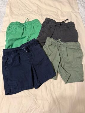 Toddler Elastic-Waist Pull-On Shorts Bundle